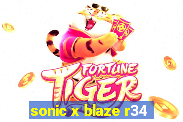 sonic x blaze r34